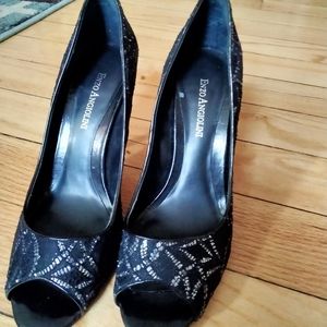 Enzo Angiolini open toes heel shoes